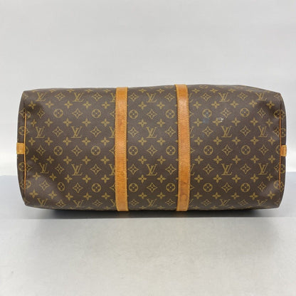 Louis Vuitton Boston Bag Monogram Keepall Bandouliere 55 Brown — view 3
