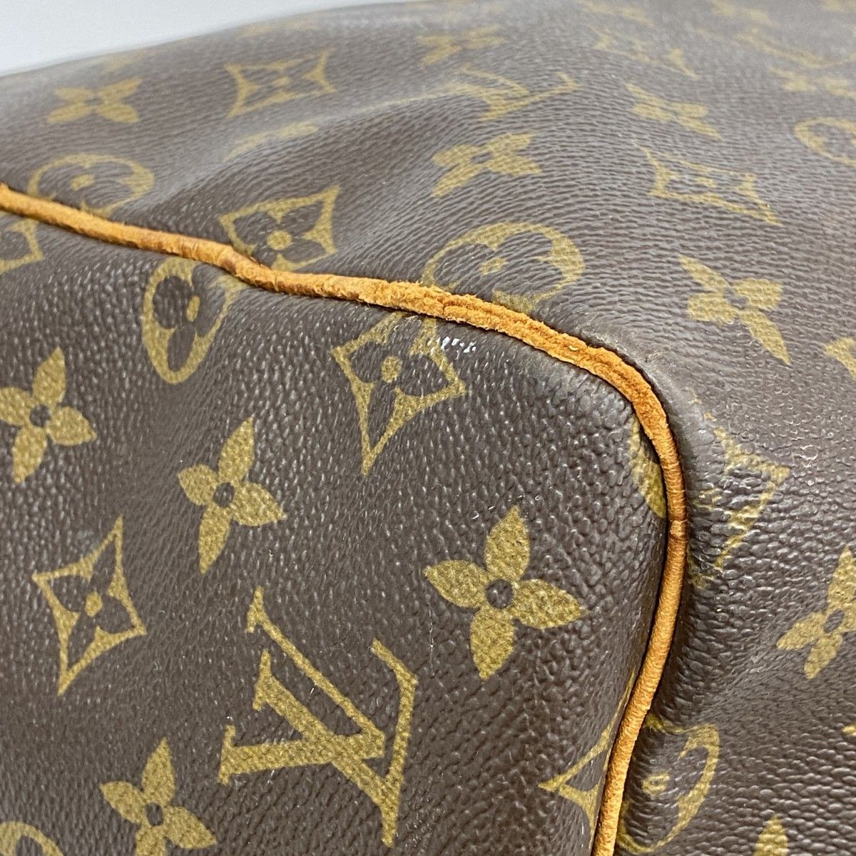 Louis Vuitton Boston Bag Monogram Keepall Bandouliere 55 Brown — view 8