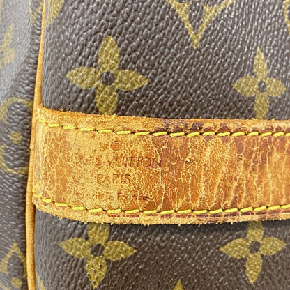 Louis Vuitton Boston Bag Monogram Keepall Bandouliere 55 Brown — view 5