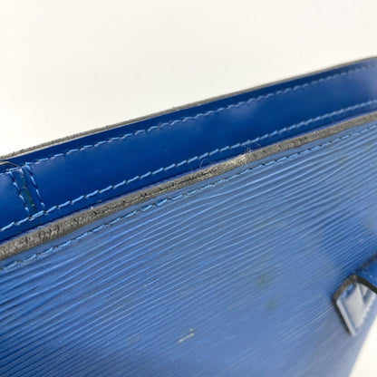 Louis Vuitton Shoulder Bag Epi Lussac Toledo Blue — view 9