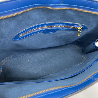 Louis Vuitton Shoulder Bag Epi Lussac Toledo Blue — view 4