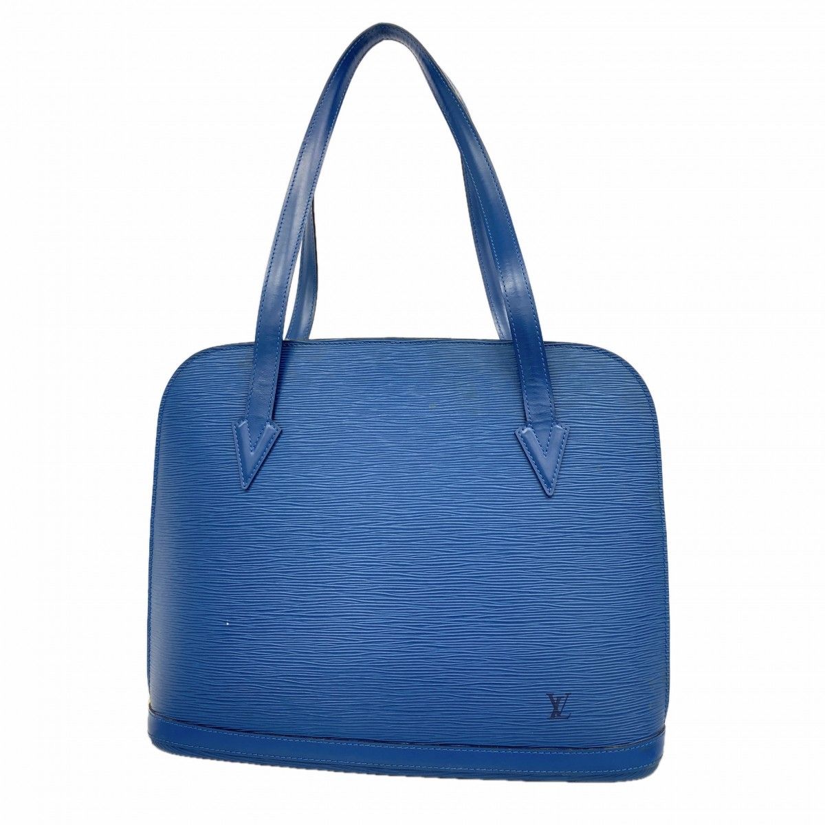 Louis Vuitton Shoulder Bag Epi Lussac Toledo Blue