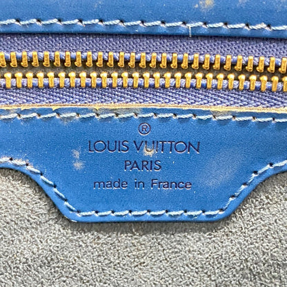 Louis Vuitton Shoulder Bag Epi Lussac Toledo Blue — view 5