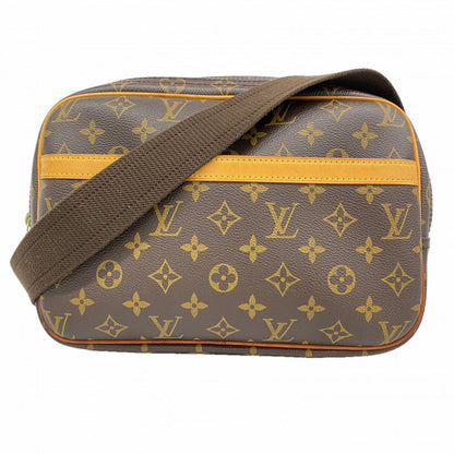 Louis Vuitton Shoulder Bag Monogram Reporter PM Brown