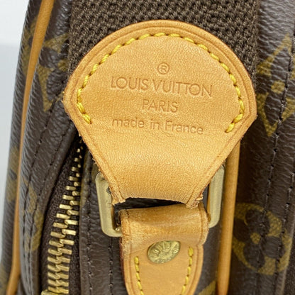 Louis Vuitton Shoulder Bag Monogram Reporter PM Brown — view 5