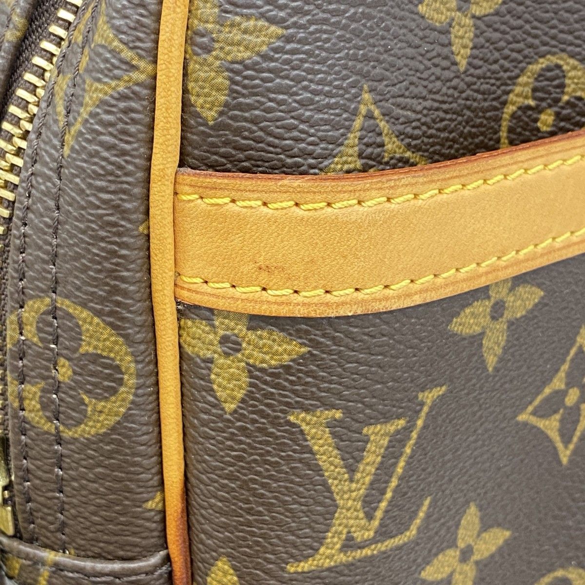 Louis Vuitton Shoulder Bag Monogram Reporter PM Brown — view 8
