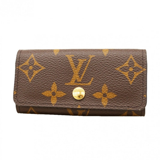 Louis Vuitton Key Case Monogram Multicles 4 Brown Key Holder