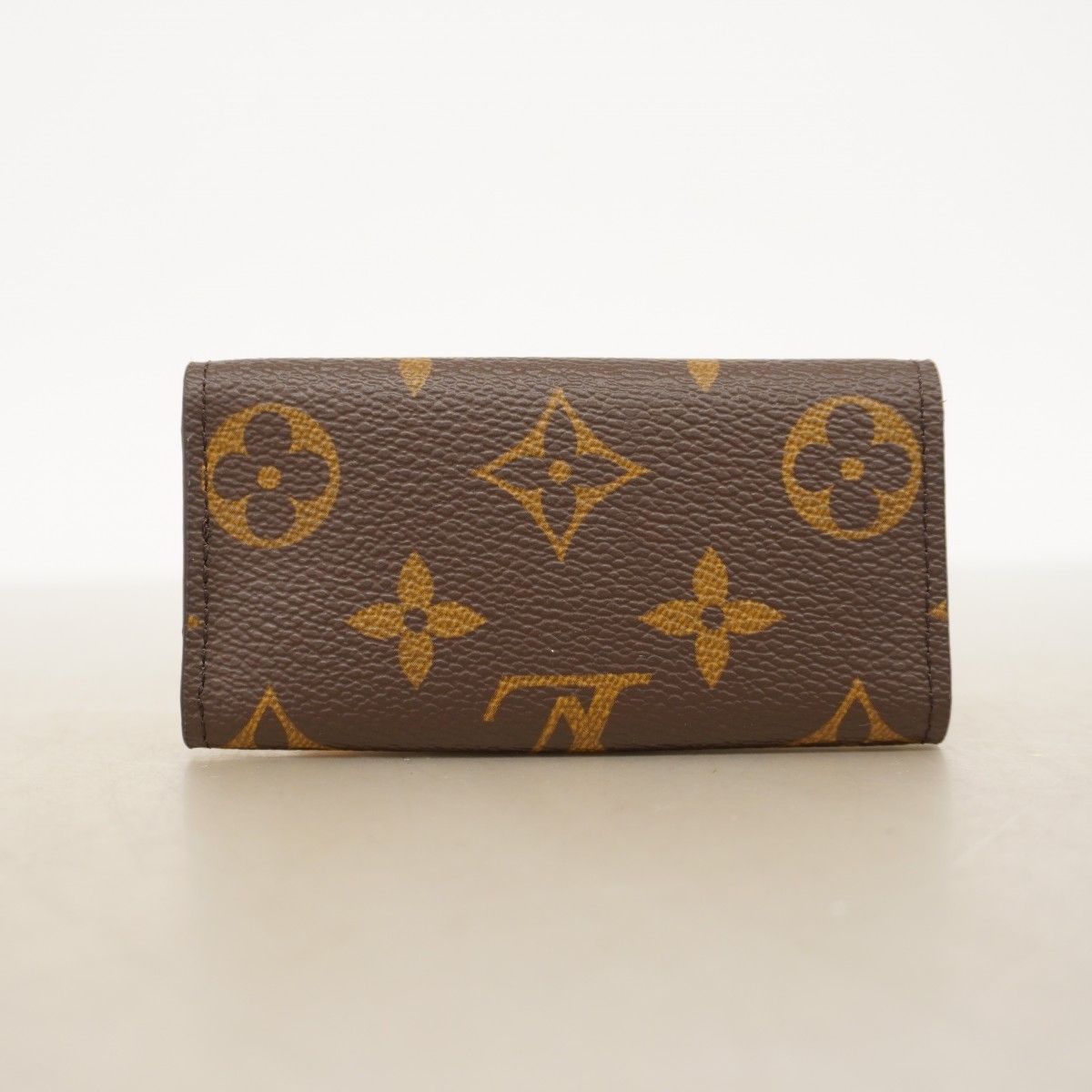 Louis Vuitton Key Case Monogram Multicles 4 Brown Key Holder — view 7