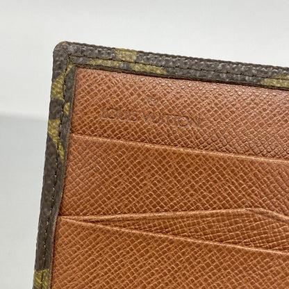 Louis Vuitton Trifold Wallet Monogram Porte-Monnaie Billets Cult Cles Brown — view 4