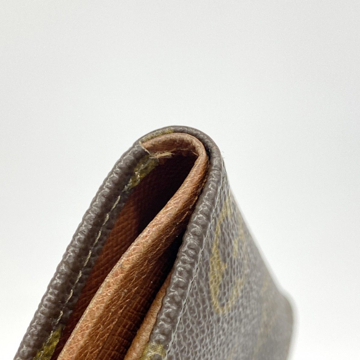 Louis Vuitton Trifold Wallet Monogram Porte-Monnaie Billets Cult Cles Brown — view 5