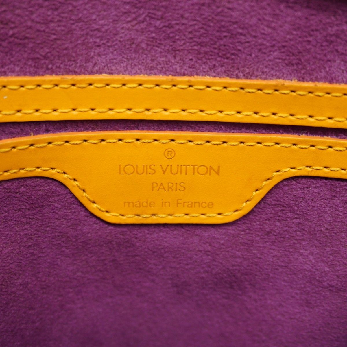 Louis Vuitton Handbag Epi Saint Jacques Jaune — view 5