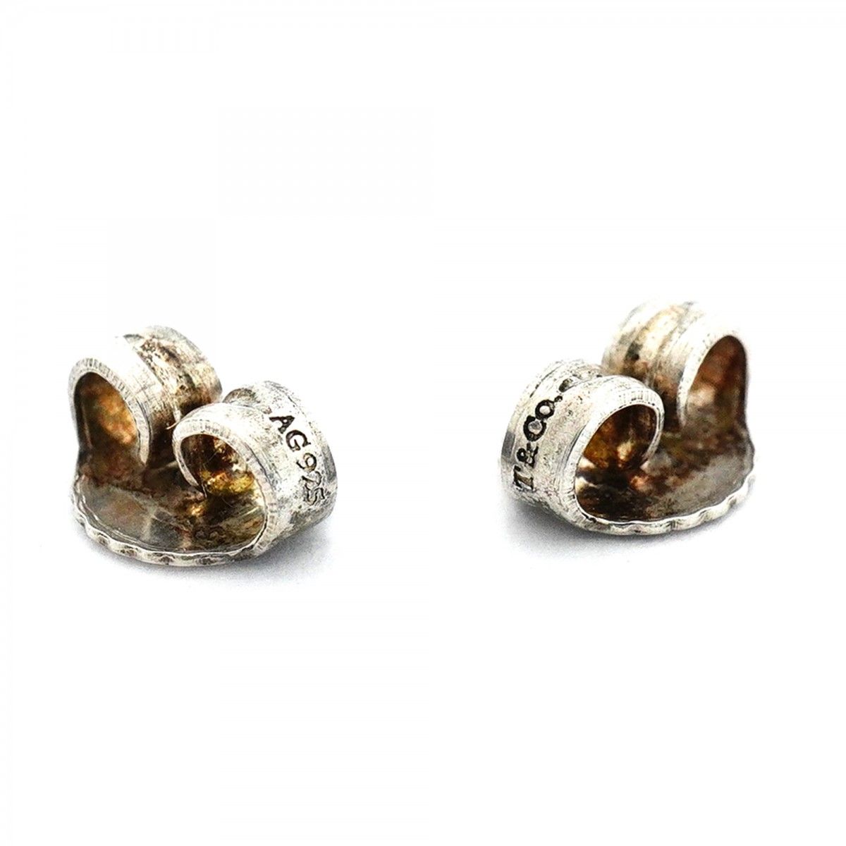 Tiffany & Co Earrings Open Silver — view 6