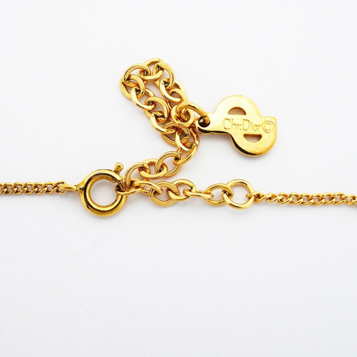 Dior Necklace CD Logo Gold Plated — view 4