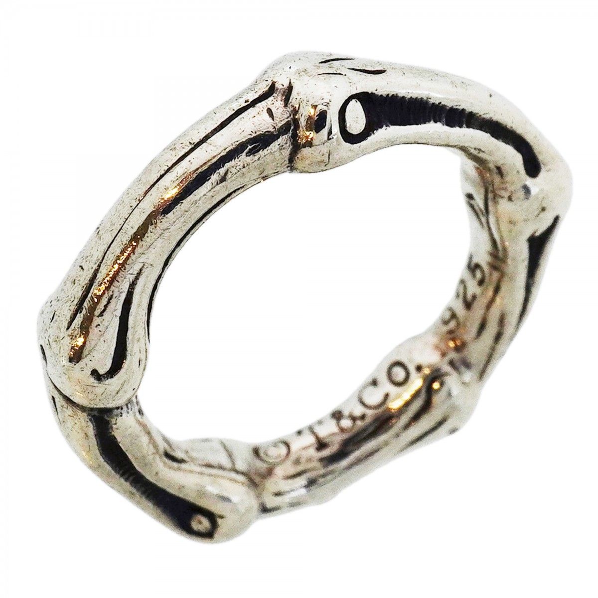 Tiffany & Co Ring Bamboo 925 Sterling Silver