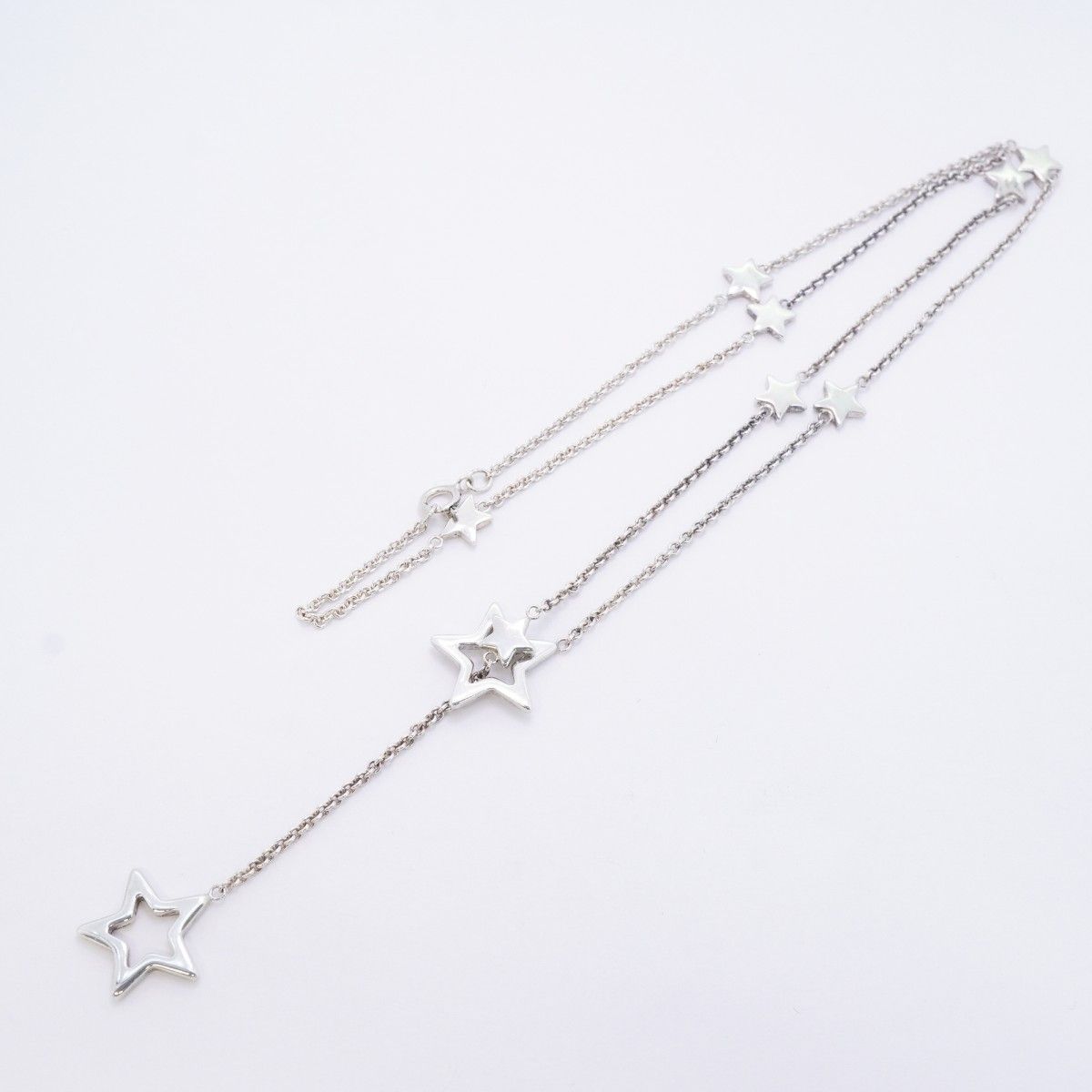 Tiffany & Co Necklace Star Link Lariat Silver — view 3