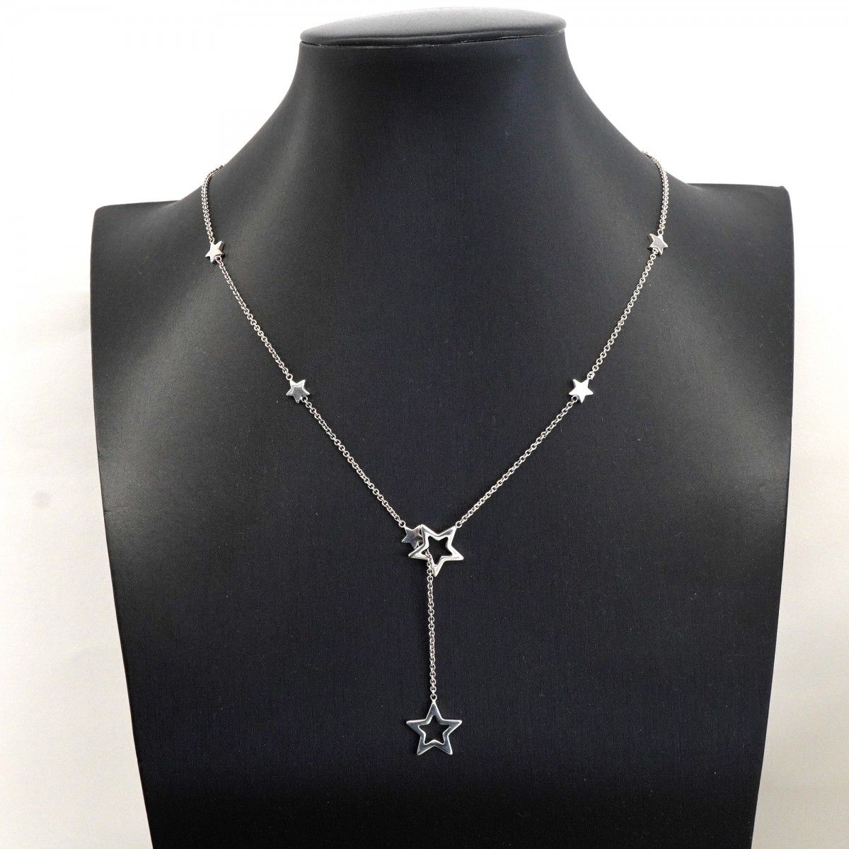 Tiffany & Co Necklace Star Link Lariat Silver — view 6