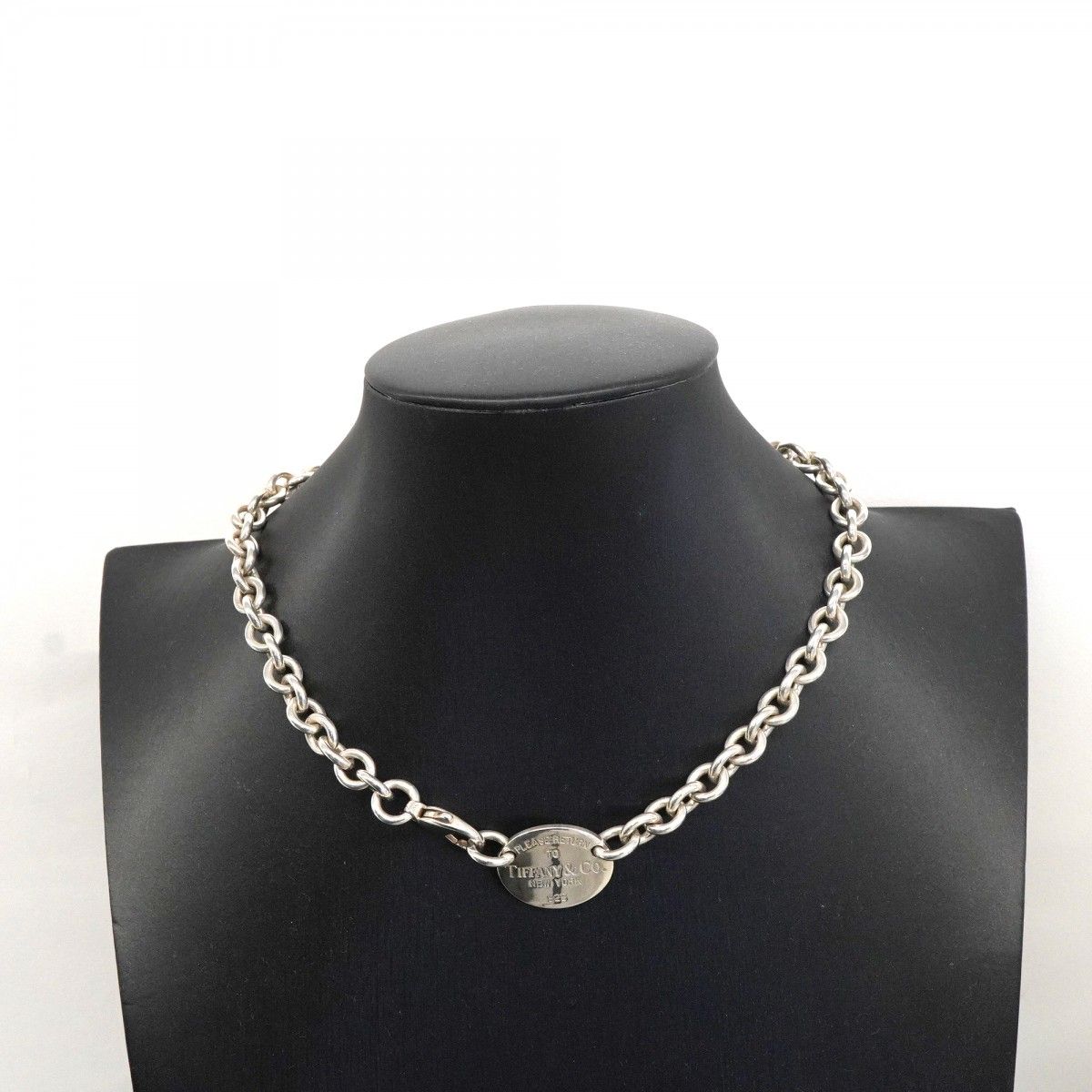 Tiffany & Co Necklace Return to Oval Silver — view 6