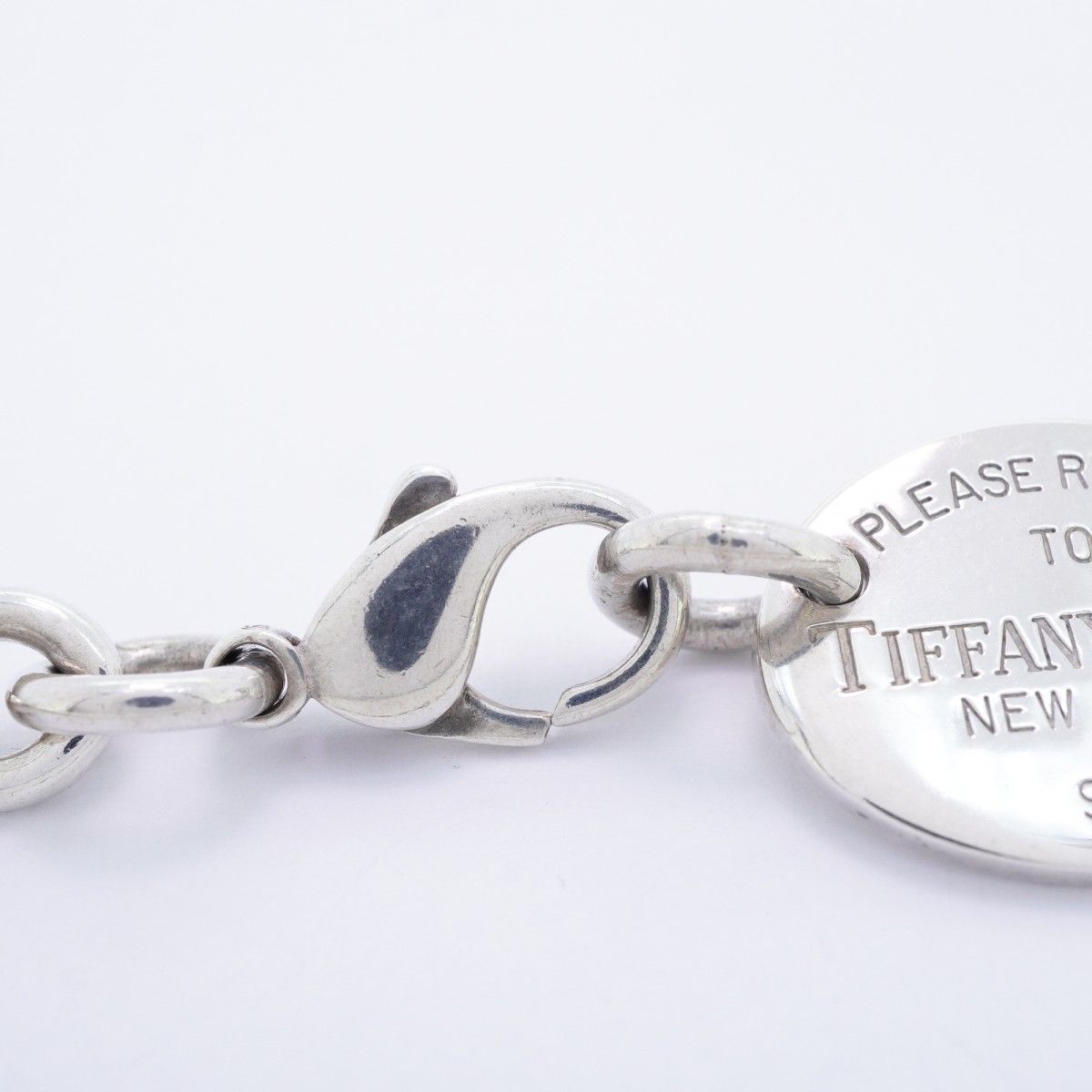 Tiffany & Co Necklace Return to Oval Silver — view 4