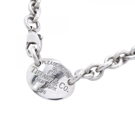 Tiffany & Co Necklace Return to Oval Silver