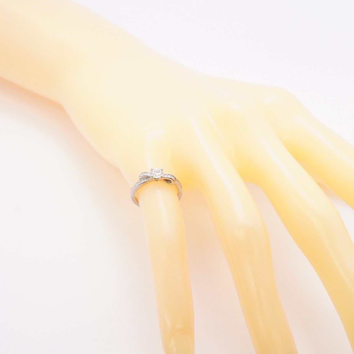 Chanel Ring Ribbon de Platinum Diamond — view 6
