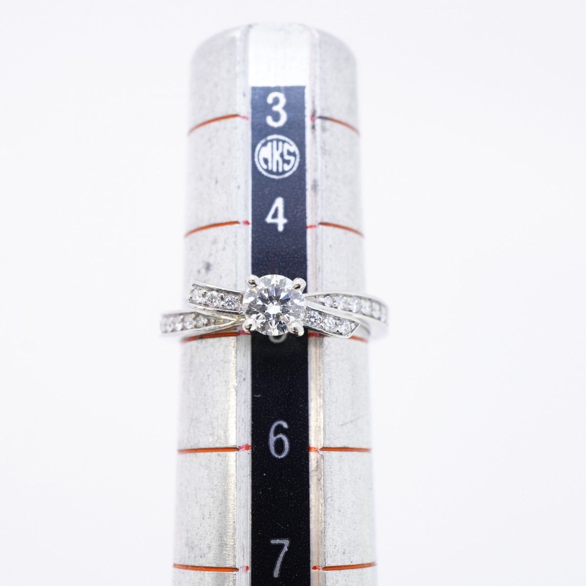 Chanel Ring Ribbon de Platinum Diamond — view 5