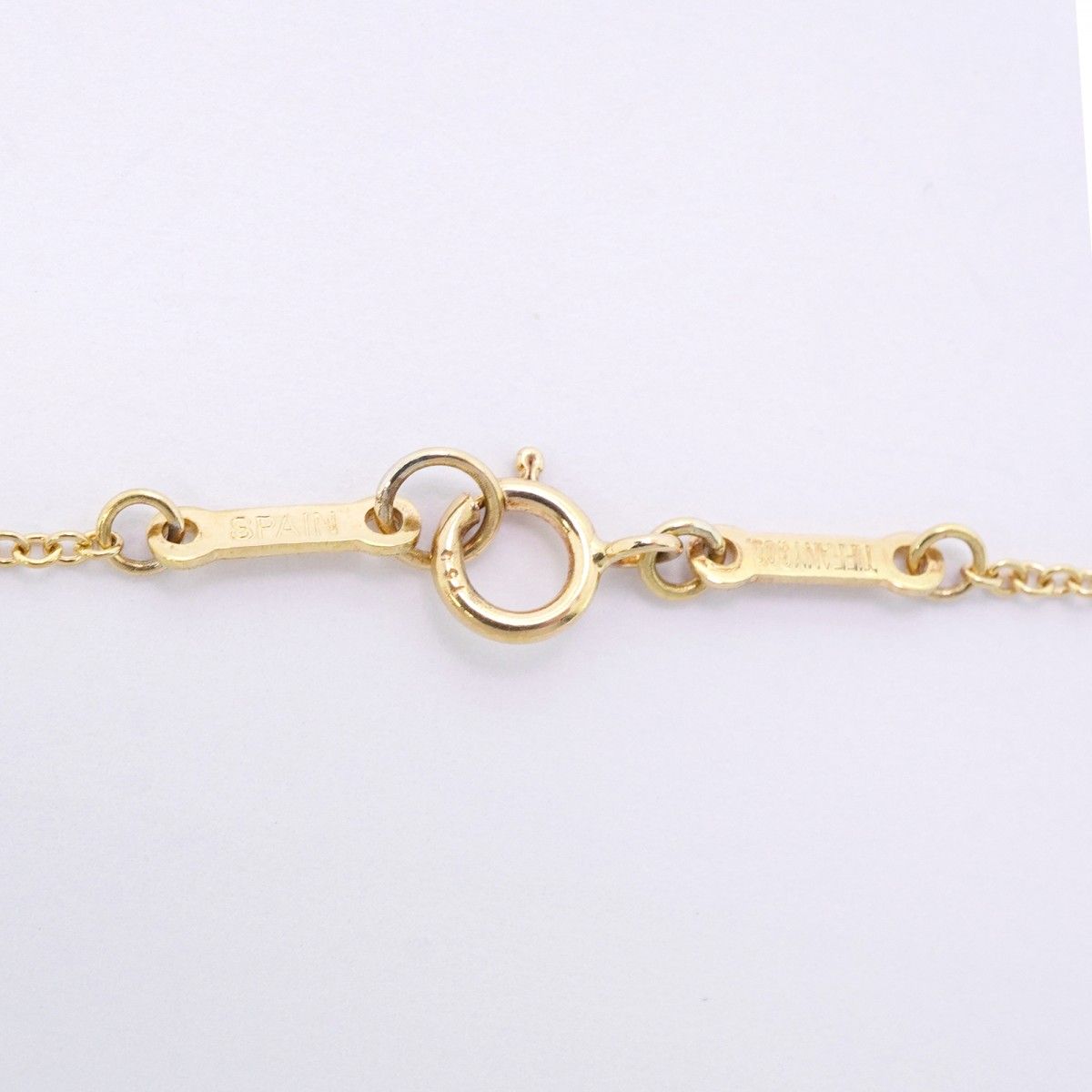 Tiffany & Co Necklace Open Heart 18k Yellow Gold — view 4