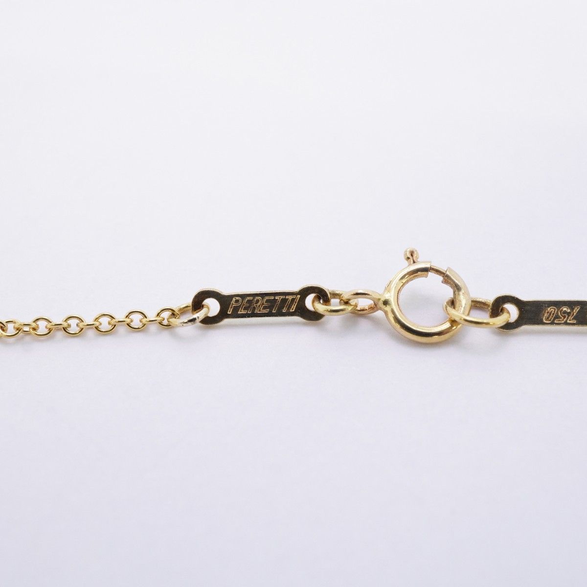 Tiffany & Co Necklace Open Heart 18k Yellow Gold — view 7