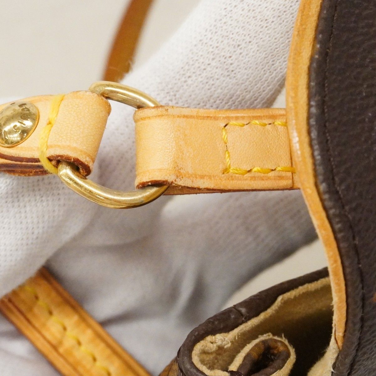 Louis Vuitton Shoulder Bag Monogram Pochette Beverly Brown — view 7