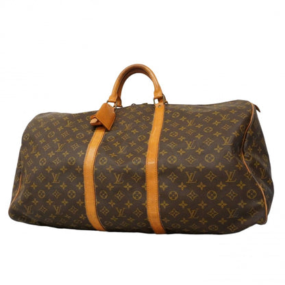 Louis Vuitton Boston Bag Monogram Keepall 60 Brown