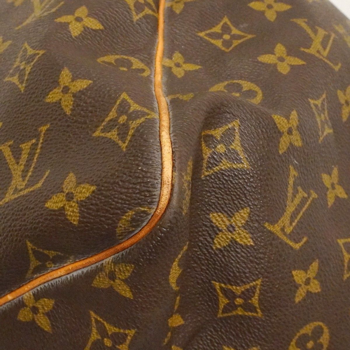 Louis Vuitton Boston Bag Monogram Keepall 60 Brown — view 6