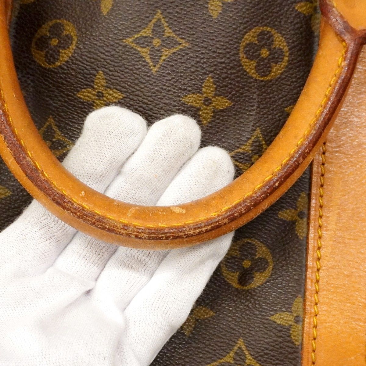 Louis Vuitton Boston Bag Monogram Keepall 60 Brown — view 7