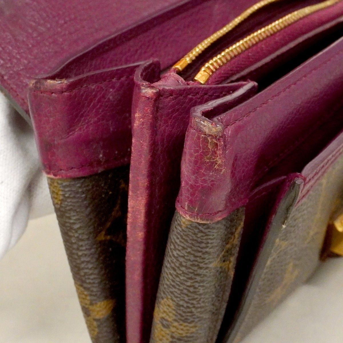 Louis Vuitton Wallet Monogram Portefeuille Elysee Aurore — view 7