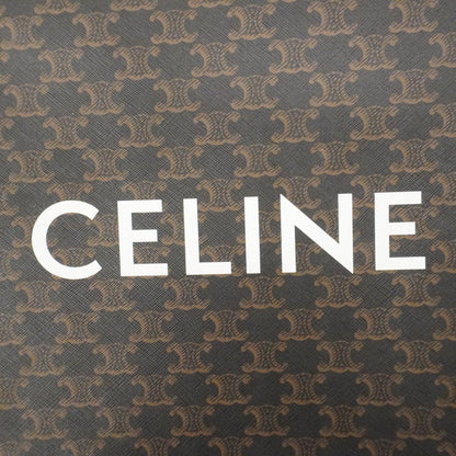 Celine Tote Trio Vertical Cover Brown Black Gold 2-Way — view 5