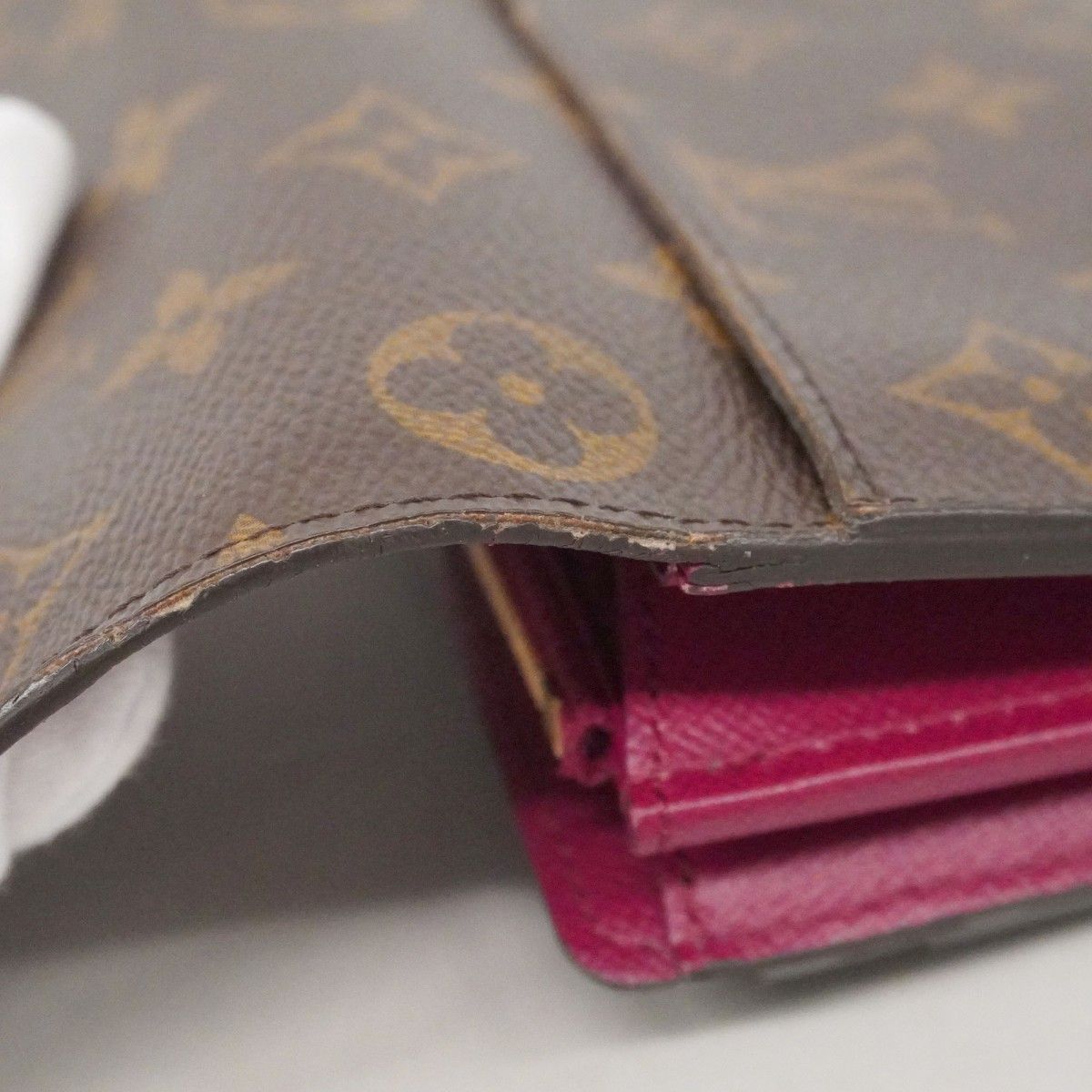 Louis Vuitton Wallet Monogram Portefeuille Sarah Fuchsia — view 5