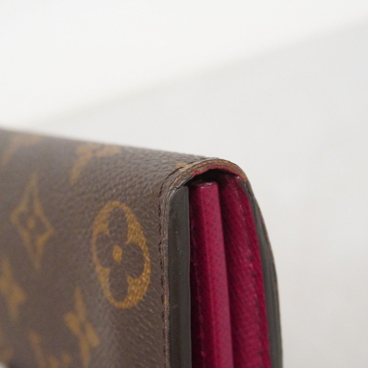 Louis Vuitton Wallet Monogram Portefeuille Sarah Fuchsia — view 9