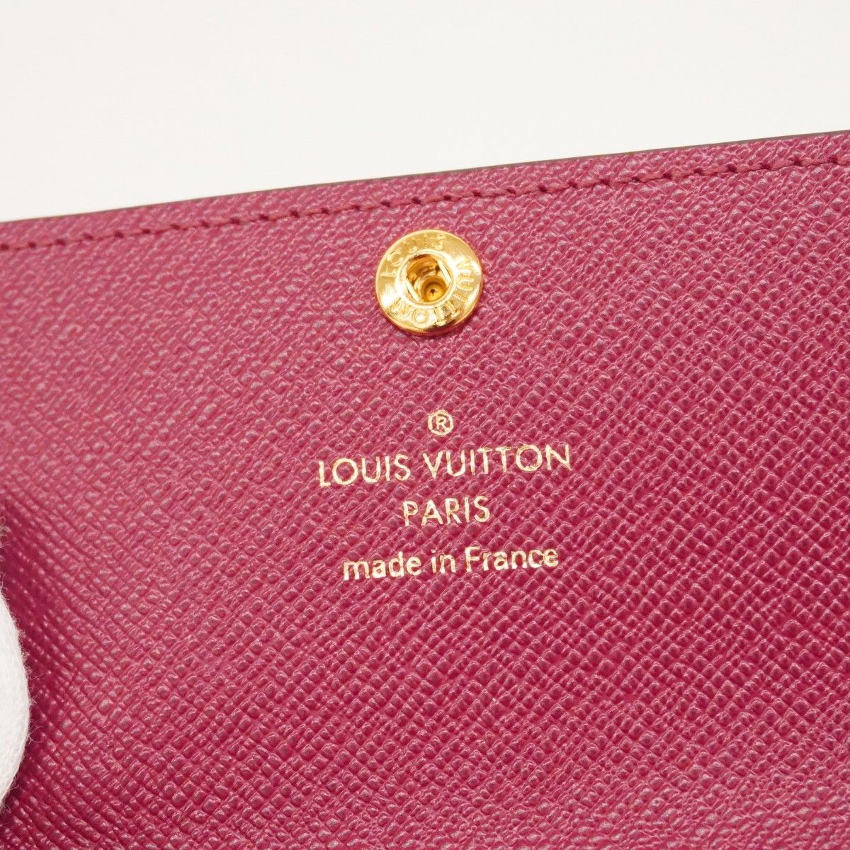 Louis Vuitton Key Case Monogram Multicles 6 Fuchsia Key Holder — view 4