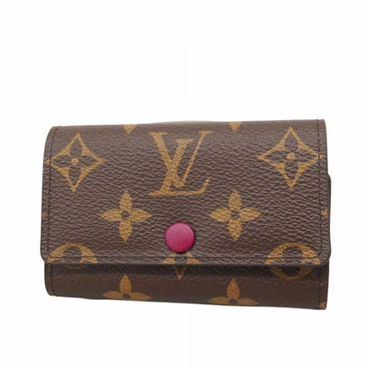 Louis Vuitton Key Case Monogram Multicles 6 Fuchsia Key Holder