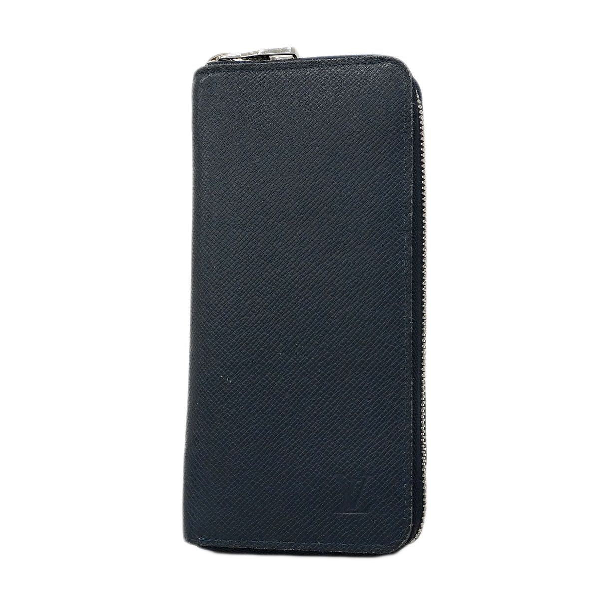 Louis Vuitton Wallet Taiga Zippy Vertical Blue Marine