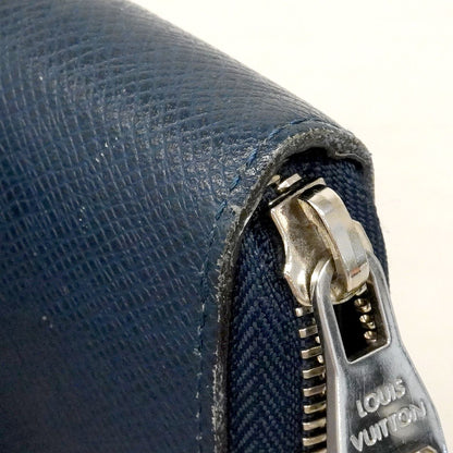 Louis Vuitton Wallet Taiga Zippy Vertical Blue Marine — view 6