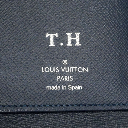 Louis Vuitton Wallet Taiga Zippy Vertical Blue Marine — view 5
