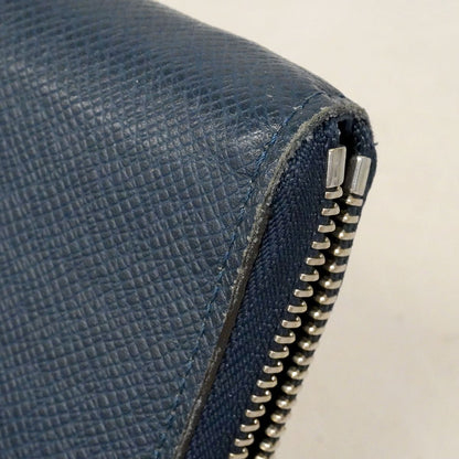 Louis Vuitton Wallet Taiga Zippy Vertical Blue Marine — view 7