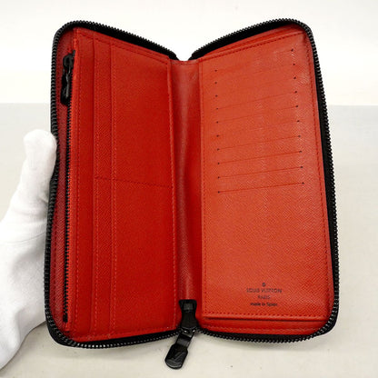 Louis Vuitton Wallet Damier Graphite Utility Zippy Vertical Black — view 4