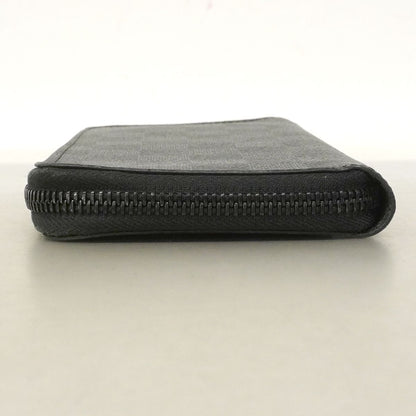 Louis Vuitton Wallet Damier Graphite Utility Zippy Vertical Black — view 3