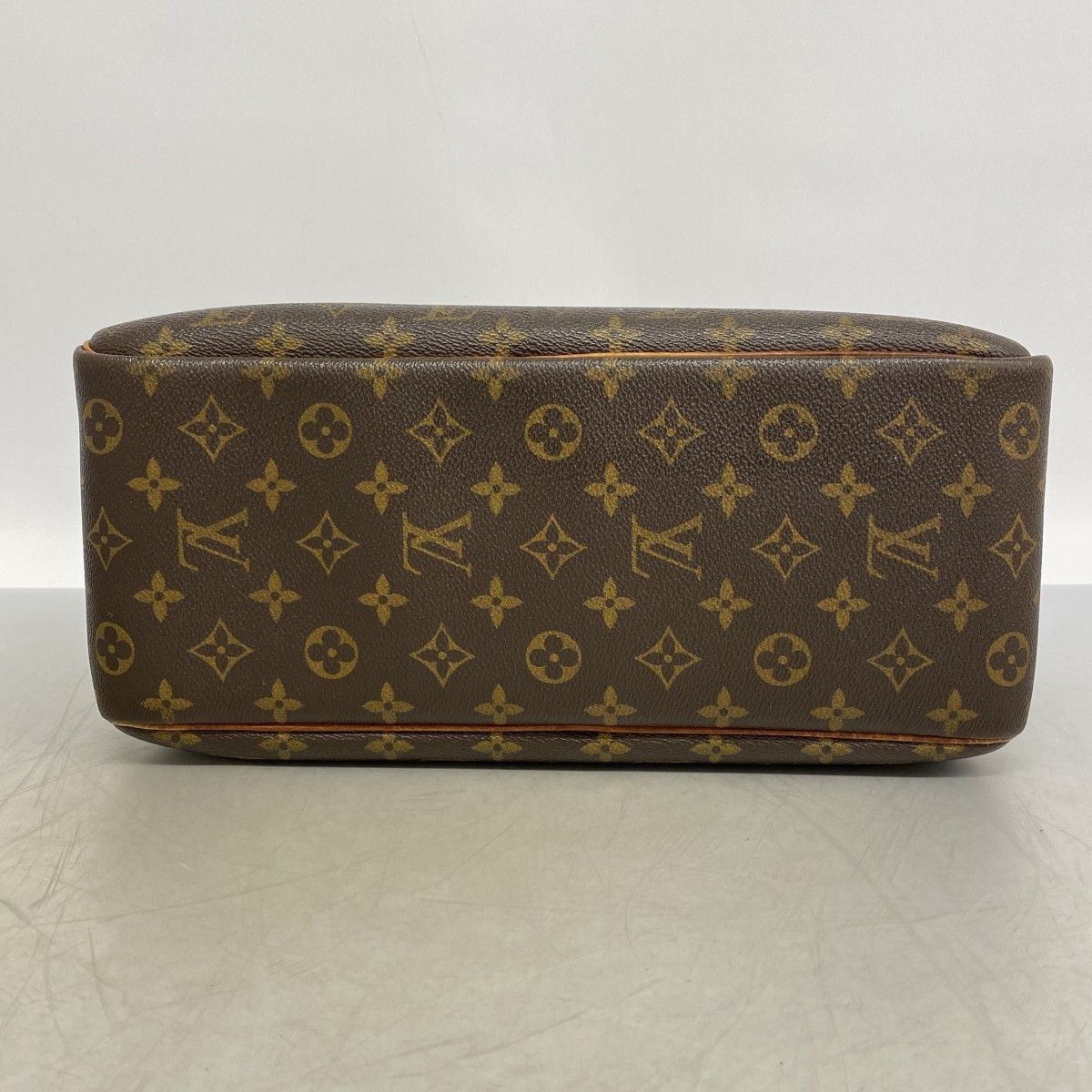 Louis Vuitton Handbag Monogram Deauville Brown — view 3