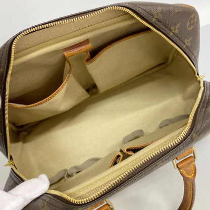 Louis Vuitton Handbag Monogram Deauville Brown — view 4