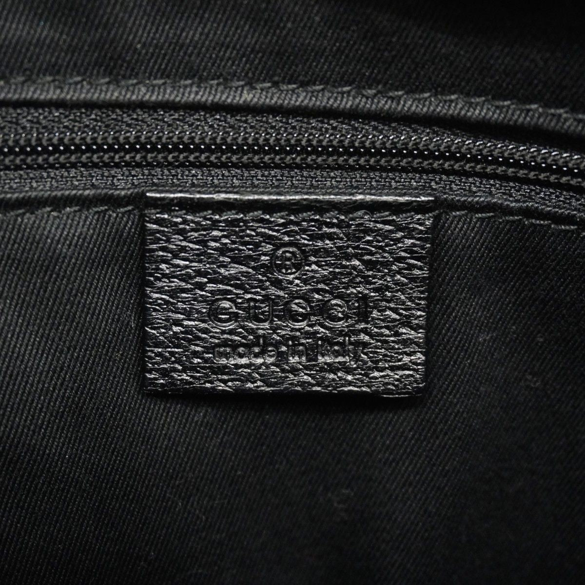 Gucci Handbag GG Canvas Black Silver — view 5