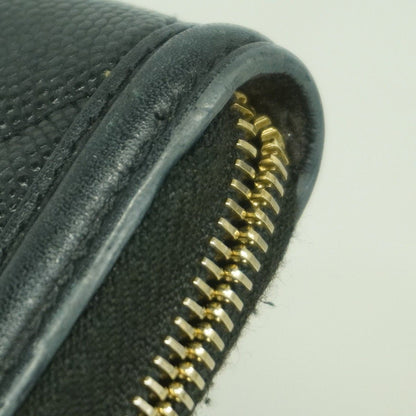 Chanel Coin Case CC Filigree Caviar Leather Black Gold — view 5