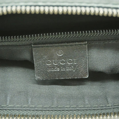 Gucci Shoulder Bag Guccissima Leather Black Silver — view 5