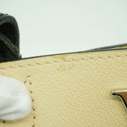 Louis Vuitton Tote Lockme Cover Vanille Noir — view 7