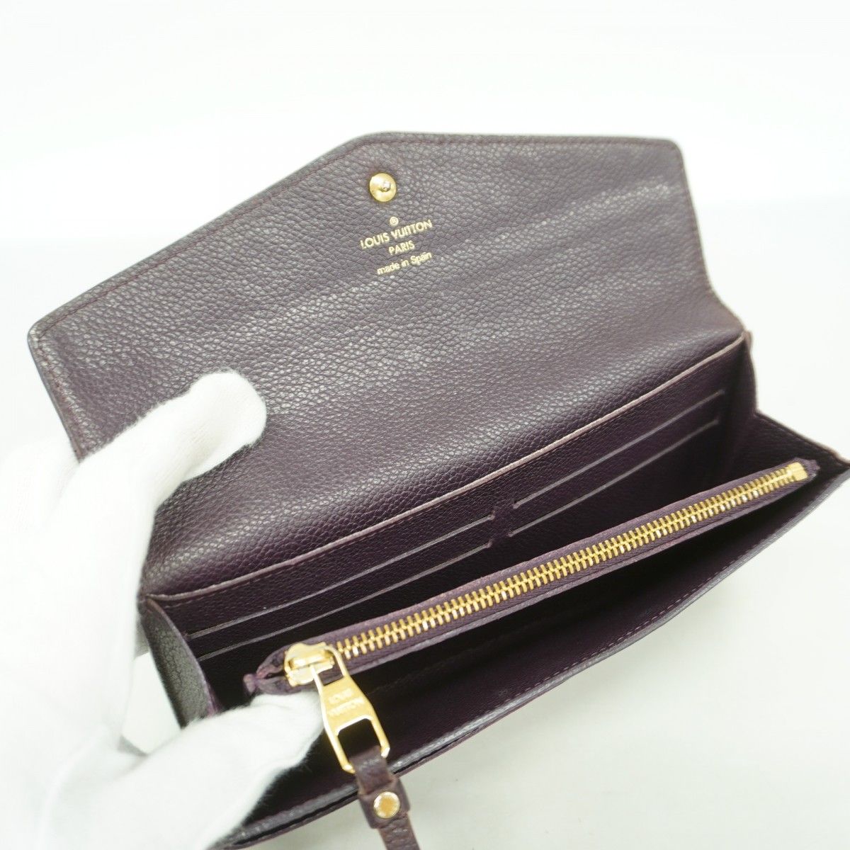 Louis Vuitton Wallet Monogram Empreinte Portefeuille Curilles Aube — view 3